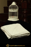 White Color Pure Phulkari Dupatta By Punjabi Traditional Jewellery
