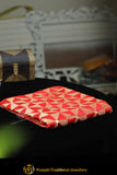 Red Color Pure Phulkari Dupatta By Punjabi Traditional Jewellery
