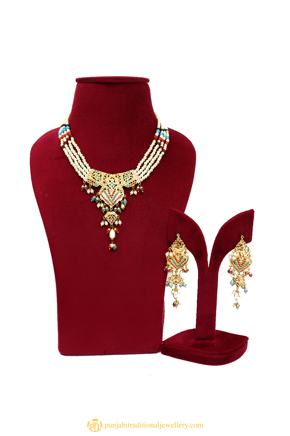 Necklace Set By Punjabi Traditional Jewellery