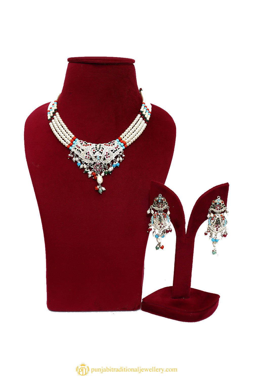 Necklace Set By Punjabi Traditional Jewellery
