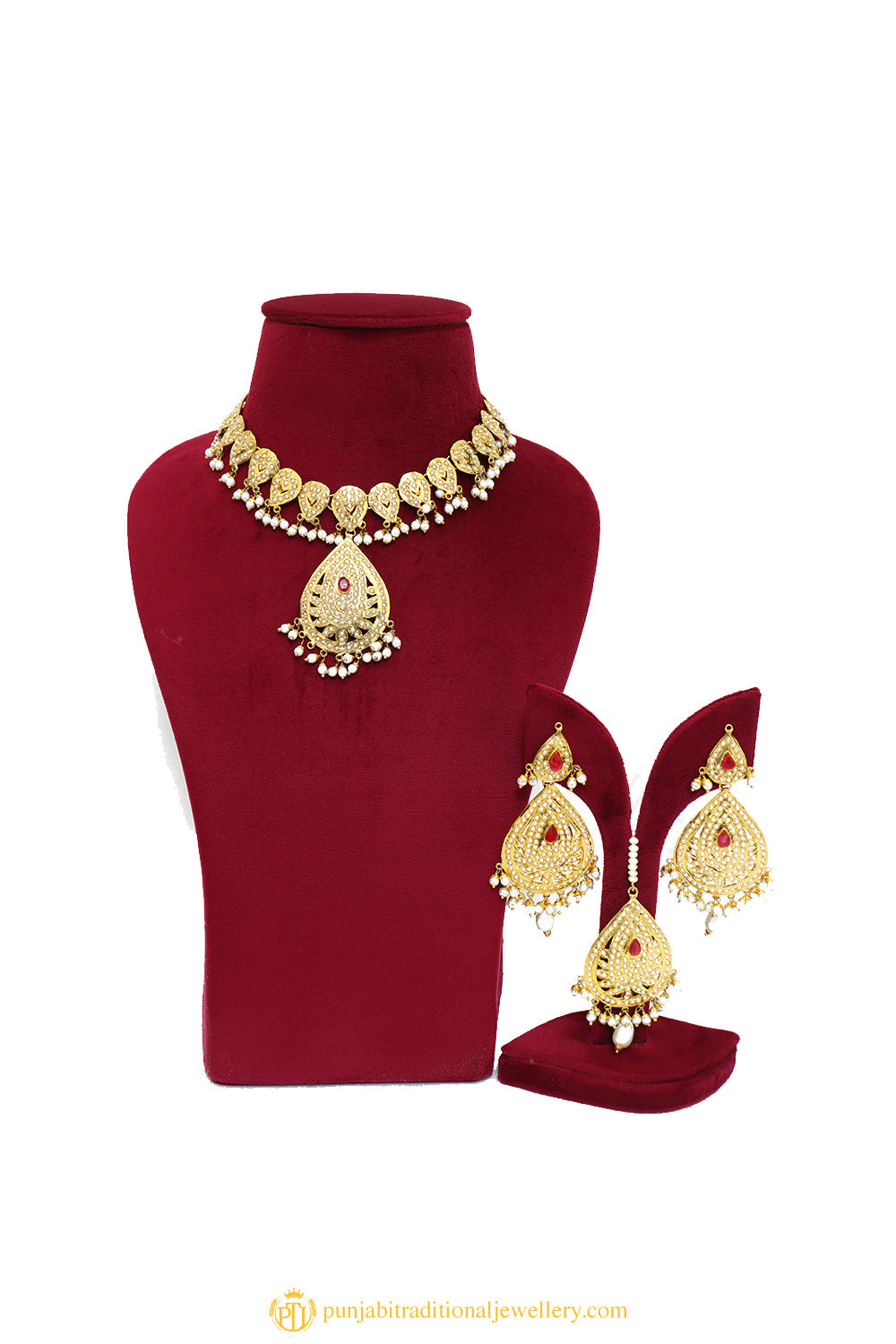Necklace Set By Punjabi Traditional Jewellery