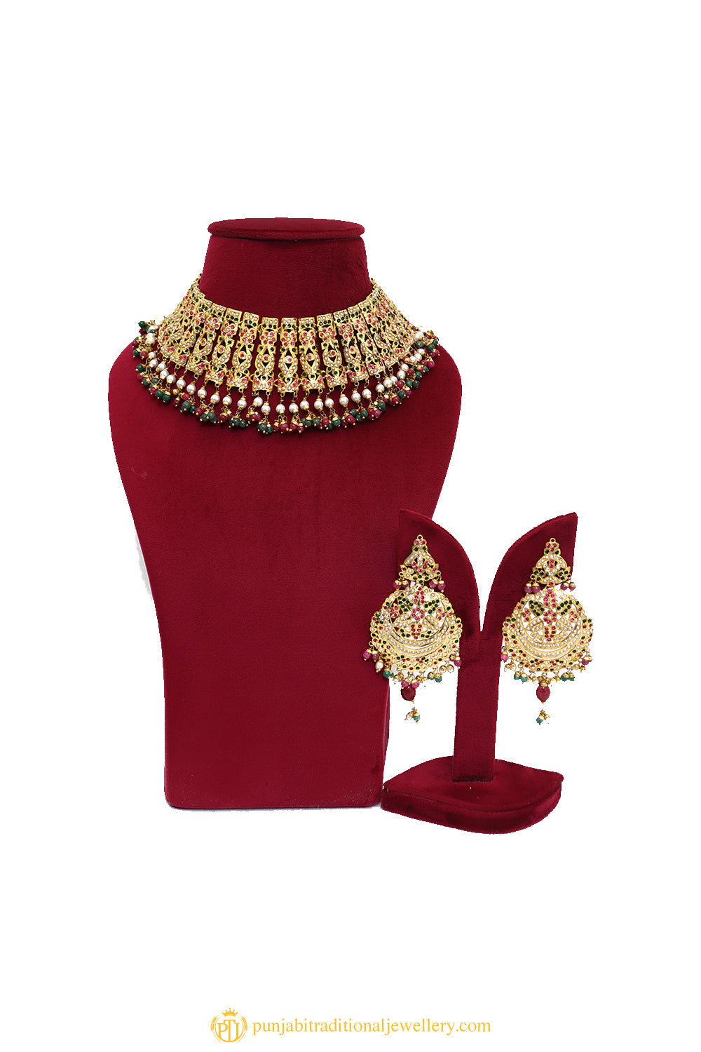 Necklace Set By Punjabi Traditional Jewellery