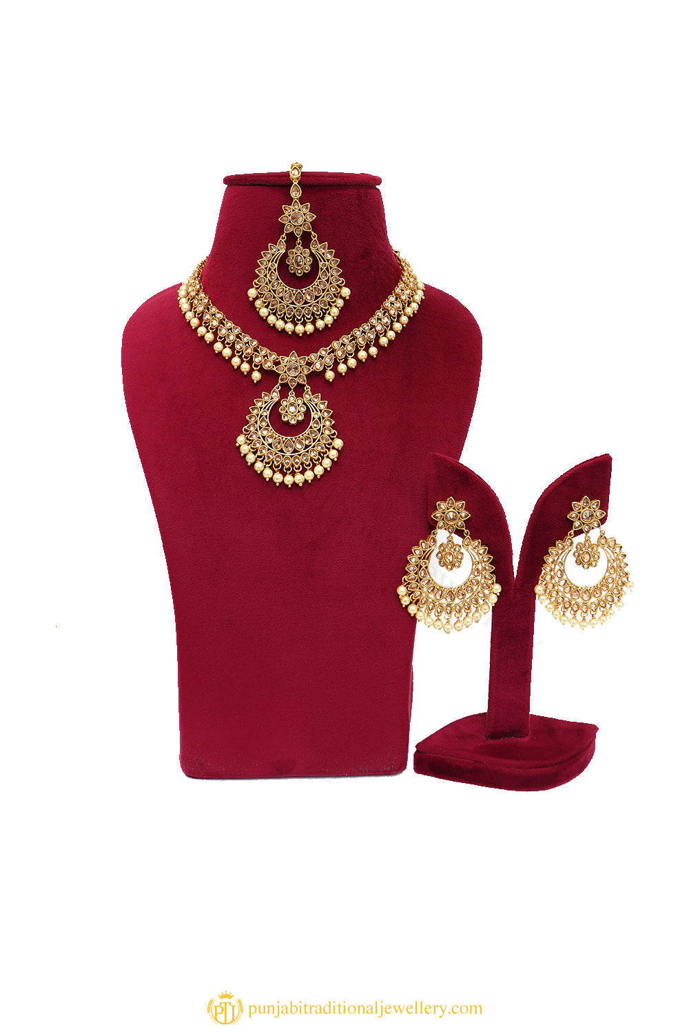 Necklace Set By Punjabi Traditional Jewellery