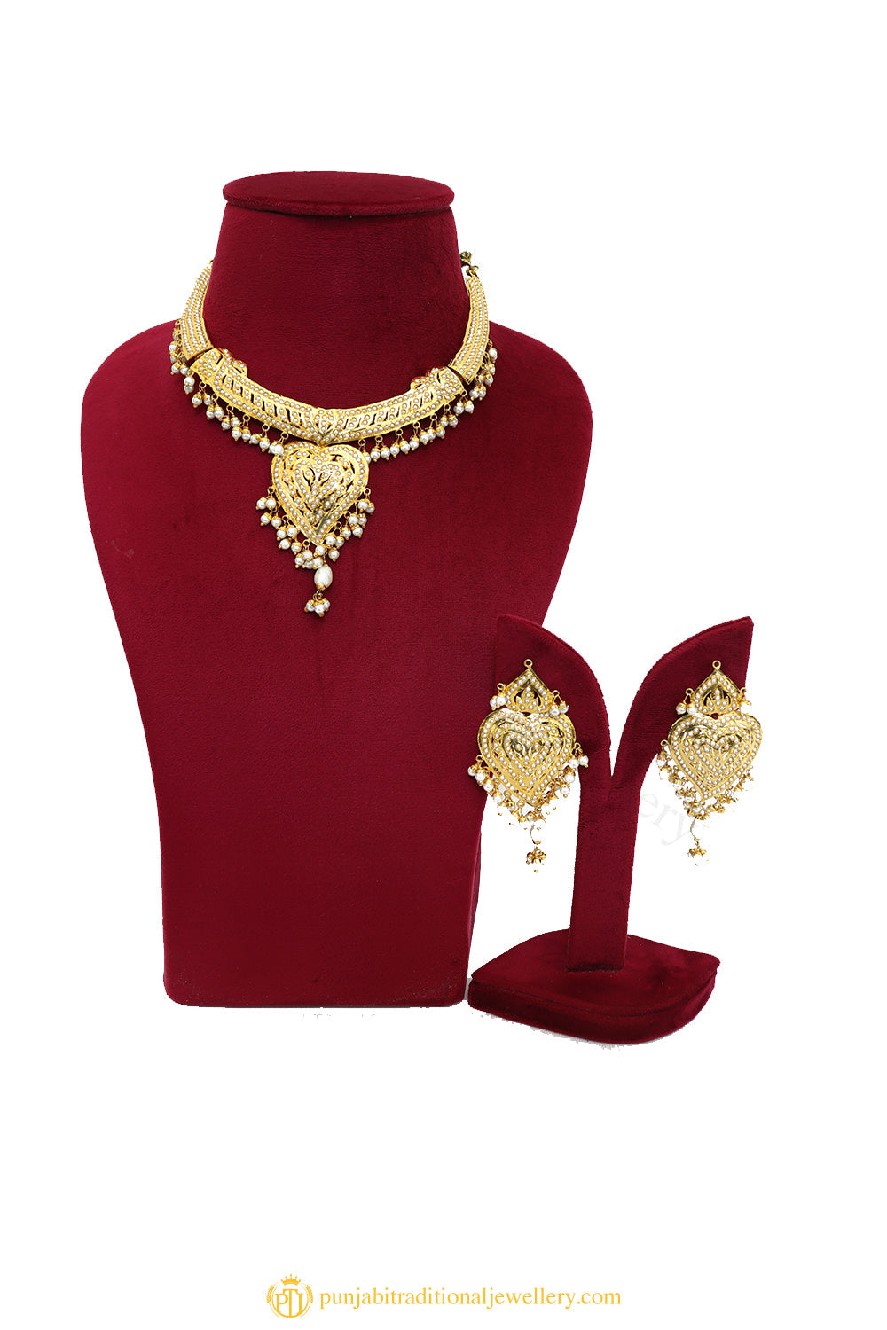 Necklace Set By Punjabi Traditional Jewellery