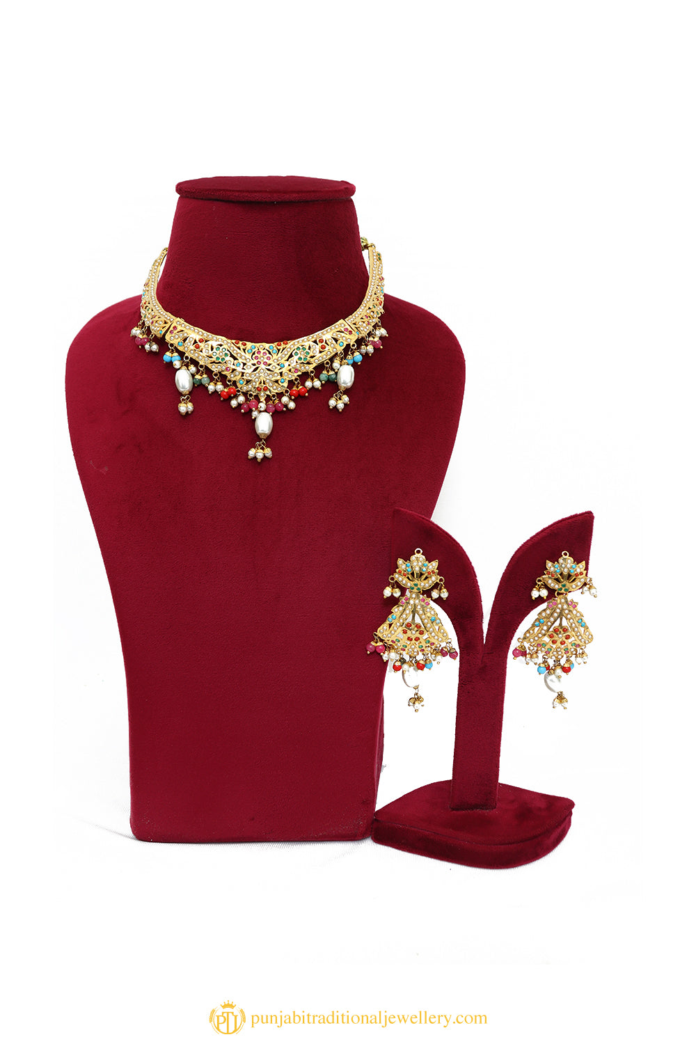 Necklace Set By Punjabi Traditional Jewellery
