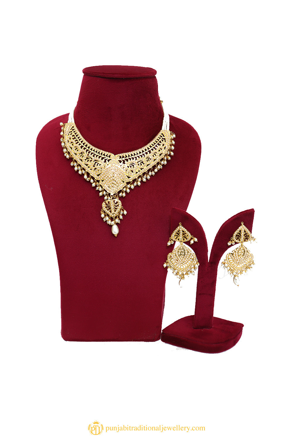 Necklace Set By Punjabi Traditional Jewellery
