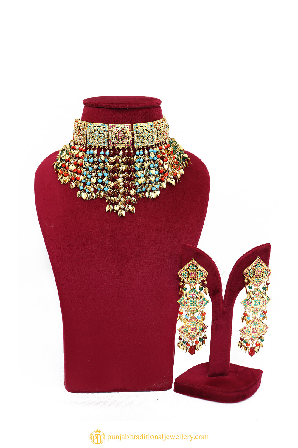 Necklace Set By Punjabi Traditional Jewellery
