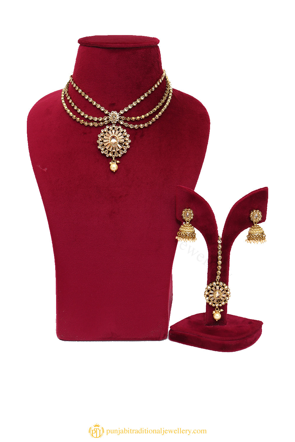 Necklace Set By Punjabi Traditional Jewellery