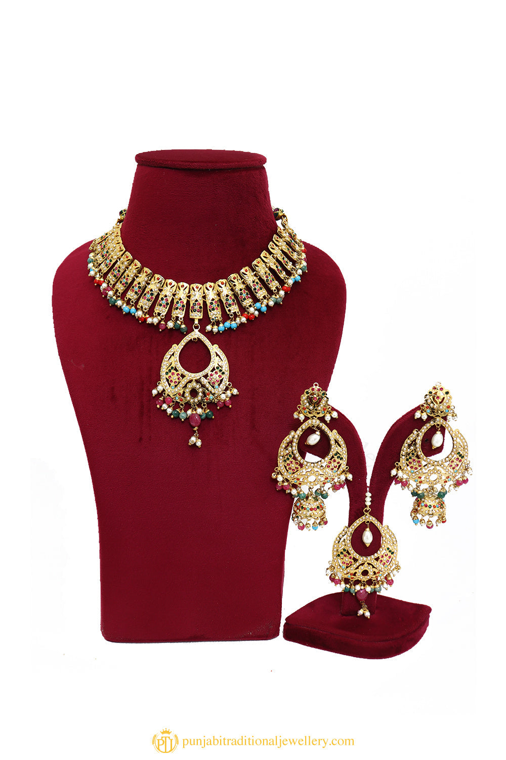Necklace Set By Punjabi Traditional Jewellery