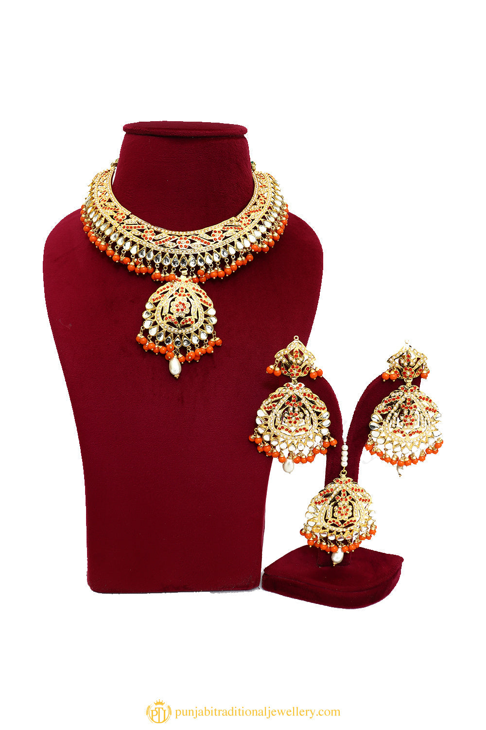 Necklace Set By Punjabi Traditional Jewellery