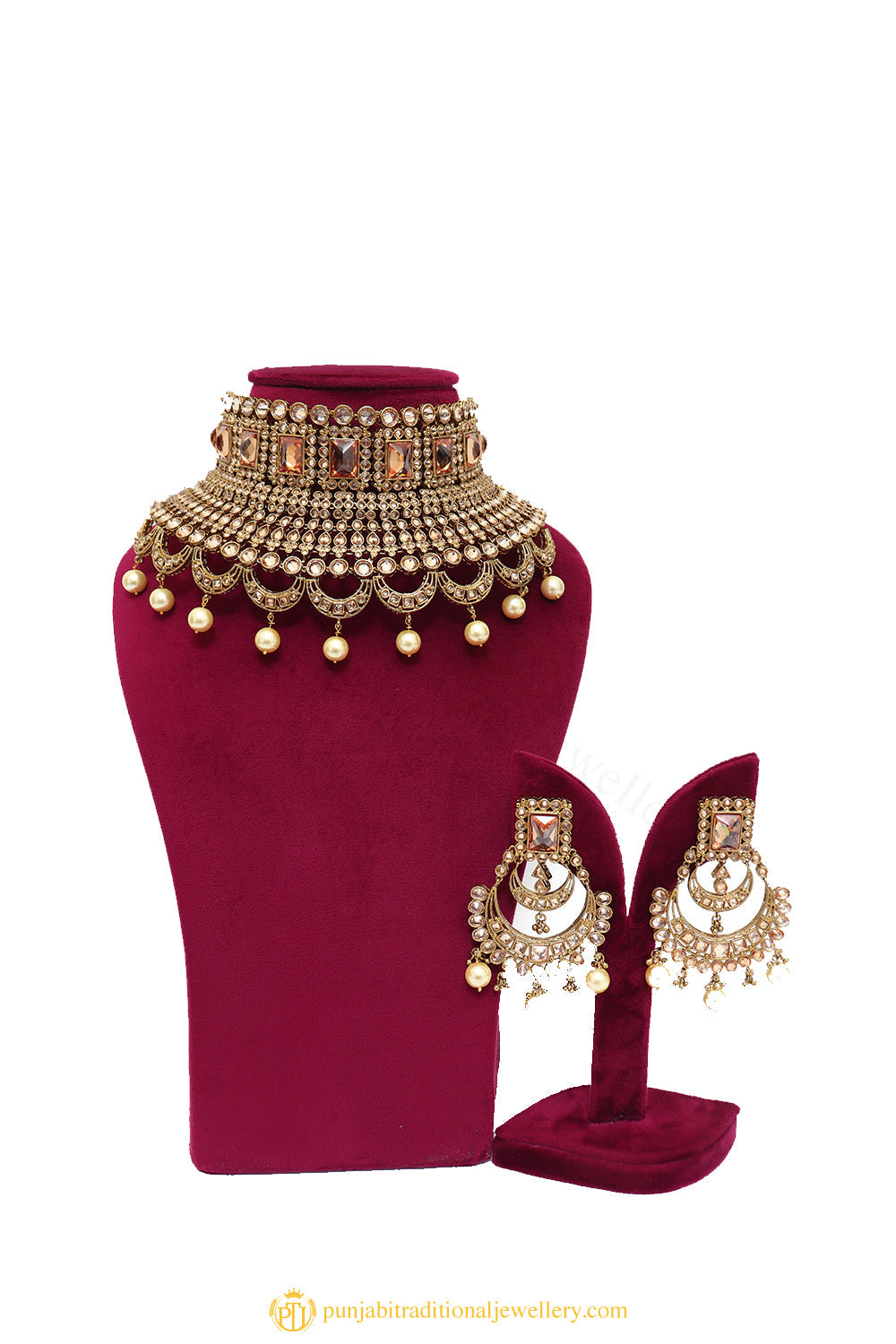 Necklace Set By Punjabi Traditional Jewellery