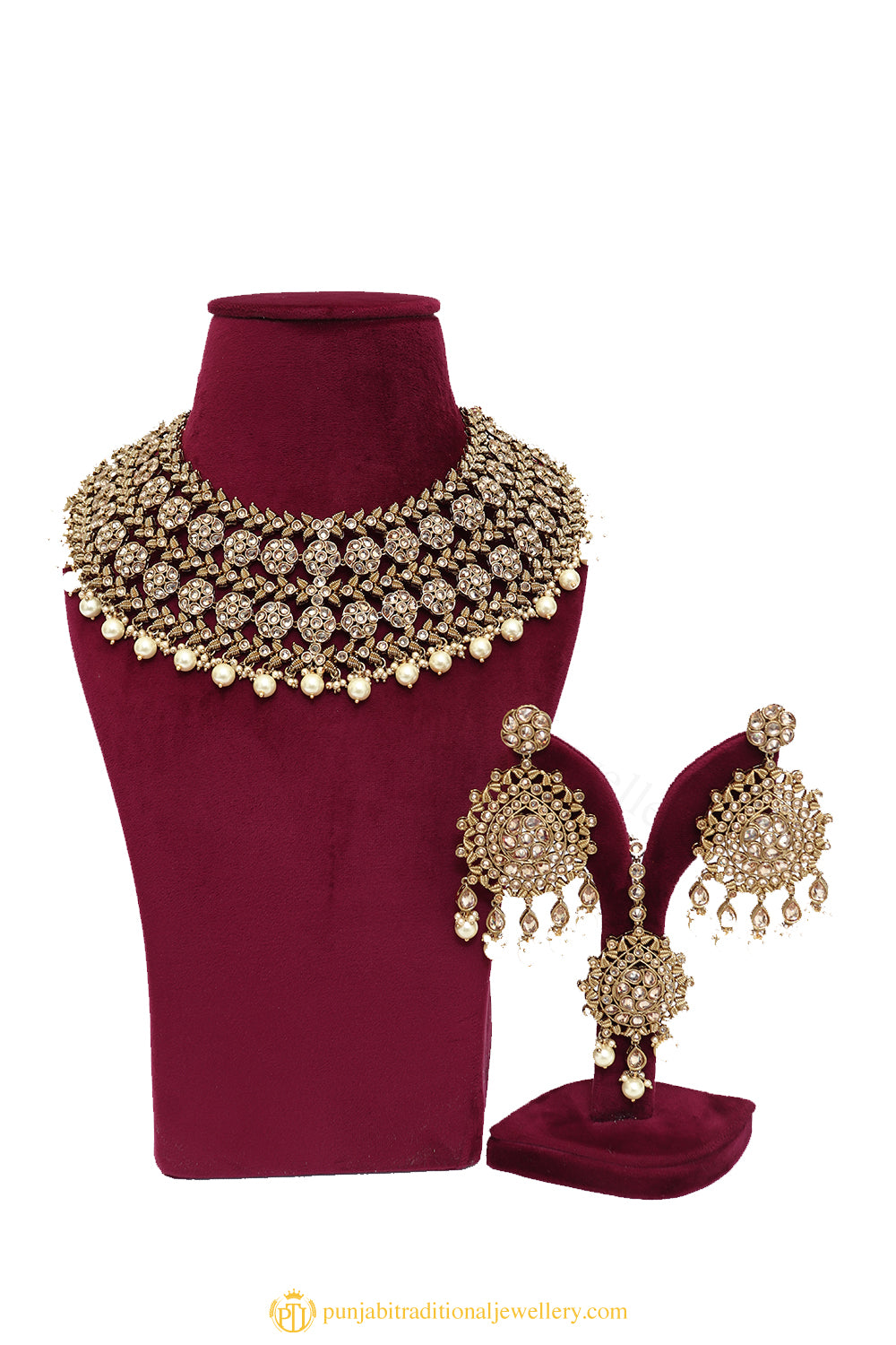 Necklace Set By Punjabi Traditional Jewellery