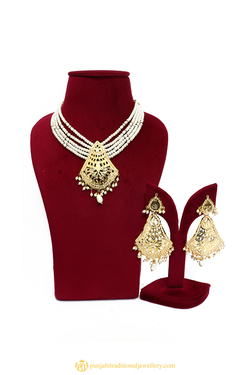 Necklace Set By Punjabi Traditional Jewellery