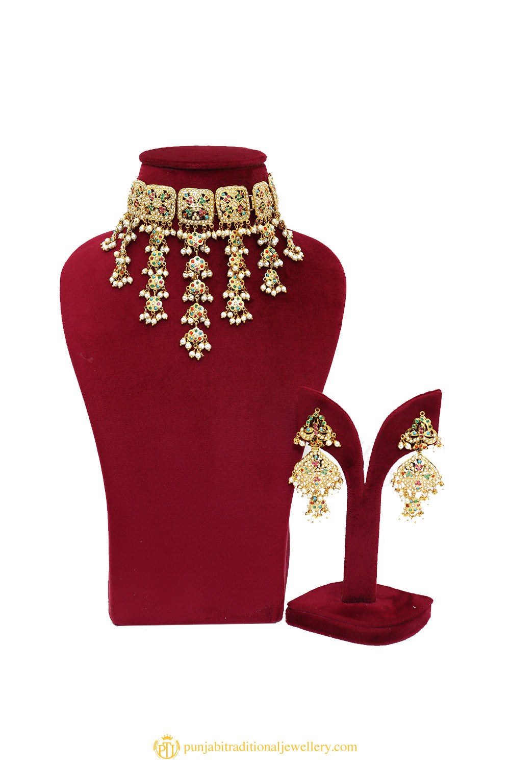 Necklace Set By Punjabi Traditional Jewellery