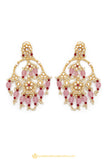 Gold Finished Earrings by PTJ