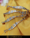 Gold Finished Karra Bangles (Pair)| Punjabi Traditional Jewellery Exclusive