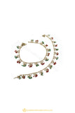 Gold Finished Payal by PTJ