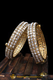 Polki Karra Bangles (Pair) By Punjabi Traditional Jewellery