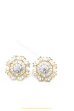 Gold Finished AD Studs By PTJ