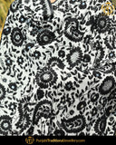 Black & White Double Color Phulkari | Punjabi Traditional Jewellery Exclusive