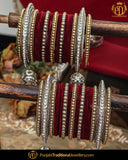 Antique Gold Pearl Bangles Set For Both Hands | Punjabi Traditional Jewellery Exclusive