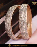 Silver Jercon Karra Bangles  (Both Hand Pair) | Punjabi Traditional Jewellery Exclusive