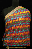 Multi Color Pure Phulkari Dupatta By Punjabi Traditional Jewellery