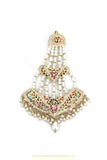 Gold Finished Navratan Jadau Passa By PTJ Exclusive