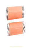 Peach Colour Traditional Bridal Chura By PTJ