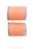 Peach Colour Traditional Bridal Chura By PTJ