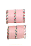 Pink Colour Dotted Bridal Chura By PTJ