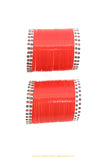 Bright Red Colour Traditional Bridal Chura By PTJ