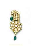 Gold Finished Emerald Kalgi | Punjabi Traditional Jewellery Exclusive