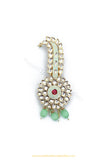 Gold Finished Mint Kundan Kalgi | Punjabi Traditional Jewellery Exclusive