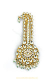 Gold Finished Pearl Kundan Kalgi | Punjabi Traditional Jewellery Exclusive
