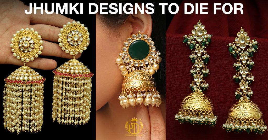 Punjabi Earrings Tikka Set J0682 - muteyaar.com