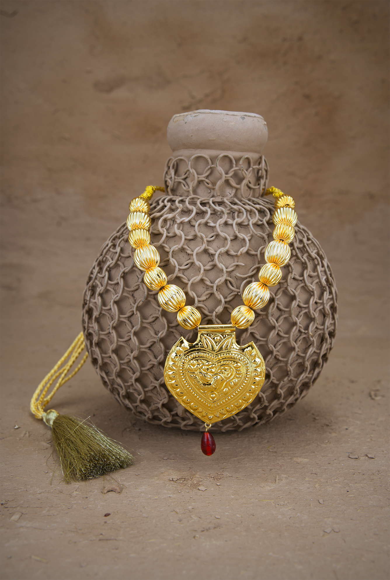 Sitara Kantha Handcrafted Gold Plated