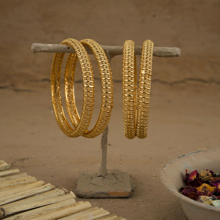 Bahaar Bangles Gold Plated