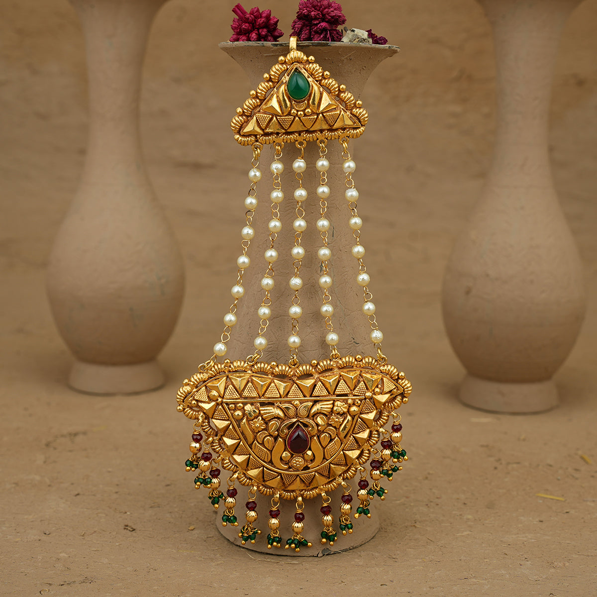 Aabha Passa Handcrafted Gold Plated
