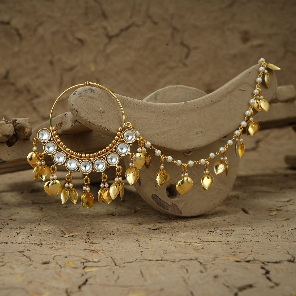 Trisha  Nuth Handcrafted Gold Plated