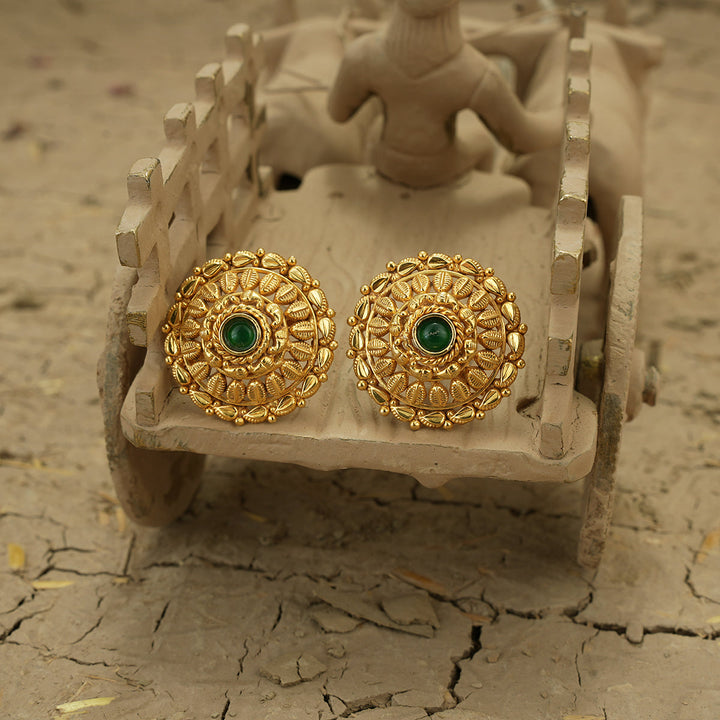 Aabroo Tops Handcrafted Gold Plated