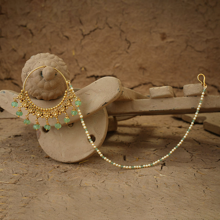 Jaismin Nuth Handcrafted Gold Plated