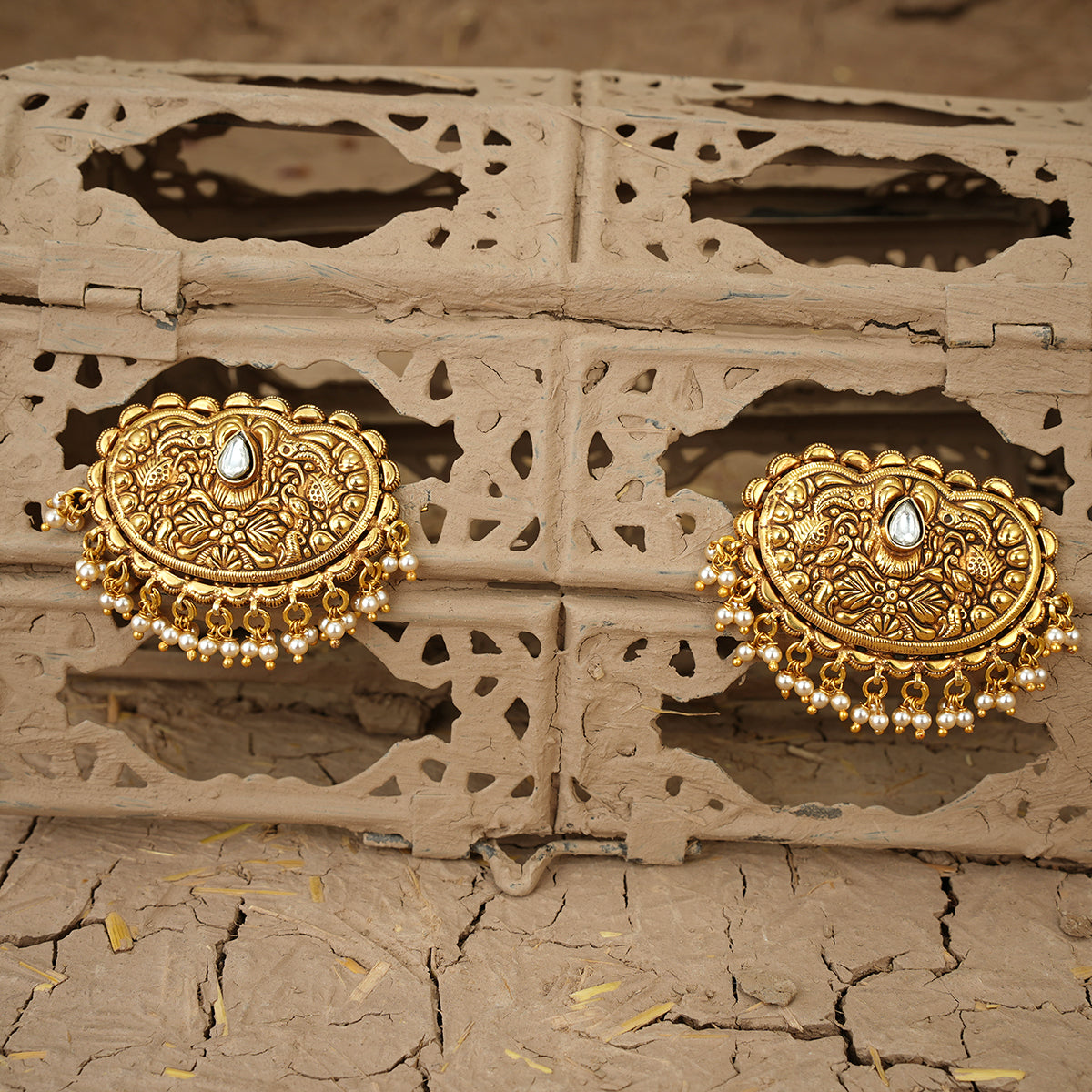 Tara Clip handcrafted Gold Plated