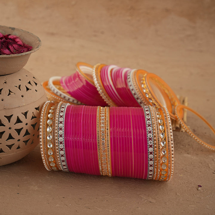 Mahveen Wedding Churra Rani Colour