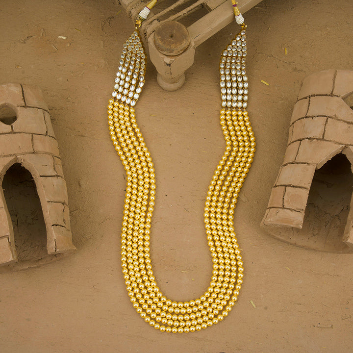 Zehra Achkan Mala Pearl Semi Precious Beads