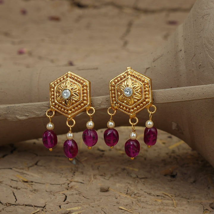 Komal Tops Handcrafted Gold Plated