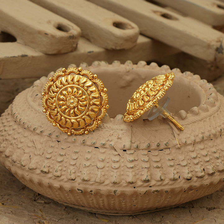 Triveni Tops Handcrafted Gold Plated
