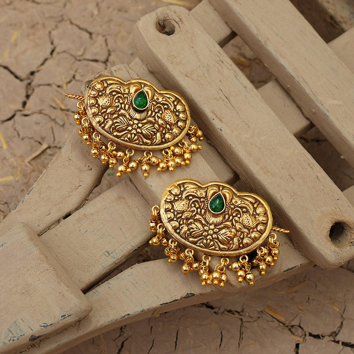 Zoya Clip handcrafted Gold Plated