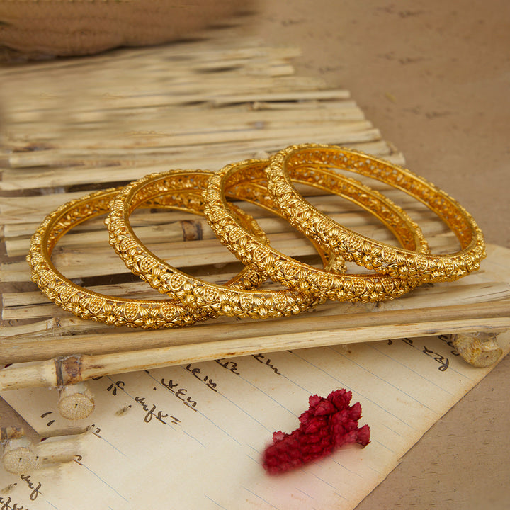 Rohani Bangles Gold Plated