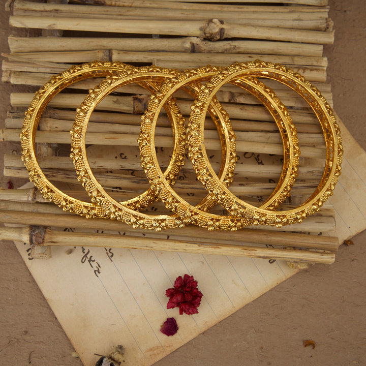 Rohani Bangles Gold Plated